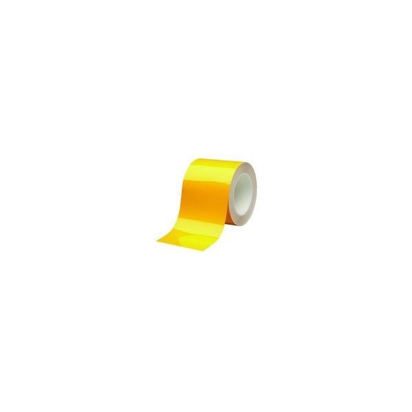 ミドリ安全 ベルデビバハードテープ黄１００ｍｍＸ２０ｍ 100 x 120 x
