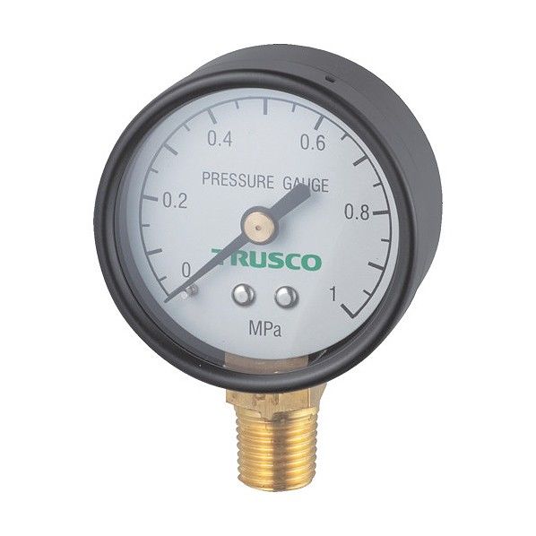 トラスコ(TRUSCO) 圧力計表示板径Φ50立型口径R1/4表示 113 x 69 x 32 mm TP-G50A 1