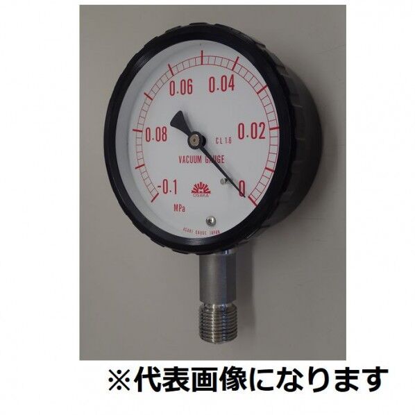 旭計器工業 密閉形圧力計 A形 蒸気用 315-A450X100MPA-M 1個 (旭計器