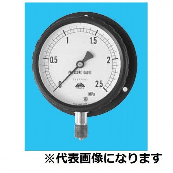 旭計器 密閉形圧力計 B形 耐熱耐振形 圧力範囲～個