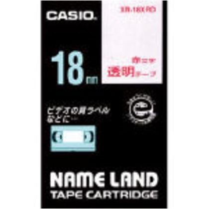 カシオ ネームランド用透明テープ18mm XR-18XRD