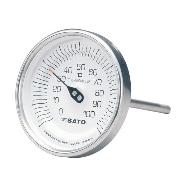 お買い得新品 カクダイ KAKUDAI バイメタル製温度計（アングル型
