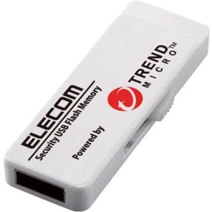 エレコム セキュリティ機能付USBメモリー2GB3年ライセンス 132 x 80 x 11 mm