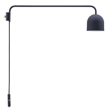 DRAW A LINE (ドローアライン) 009 Lamp C ランプ 照明 縦専用 対応001.002.003 Black W970mmxH250mmxD160mm D-LC-BK