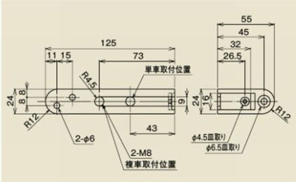 ダイケン インテリアドアハンガー インサイドプレート SD15-SPL (ダイケン)｜トラノテ