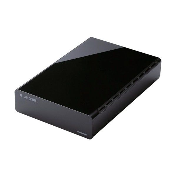 エレコム エレコム　ELECOM　Desktop　Drive　USB3.0　4TB　Black　 87 x 215 x 225 mm ELD-CED040UBK