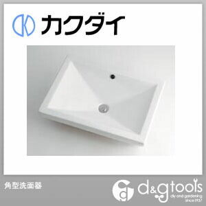 カクダイ(KAKUDAI) 角型洗面器 493-002