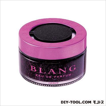 カーメイト ブランググラマラスWベリ-芳香剤 ブラック/ピンク H44×W69×D69(mm) FR920