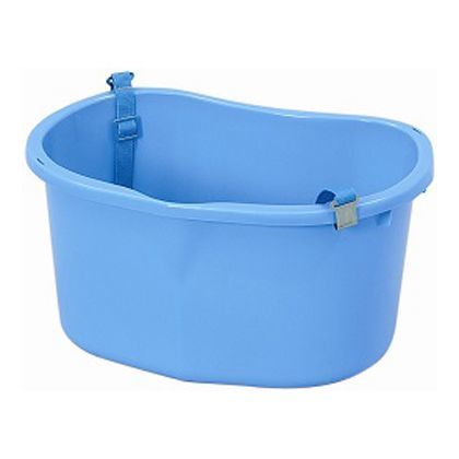 ニチエイ 散布桶 ベルト付 ブルー 428×300×215Hmm容量18L 301420.