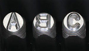 エスコ(esco) 英字・数字刻印セット 1.6mm EA591HN-1 (エスコ(esco