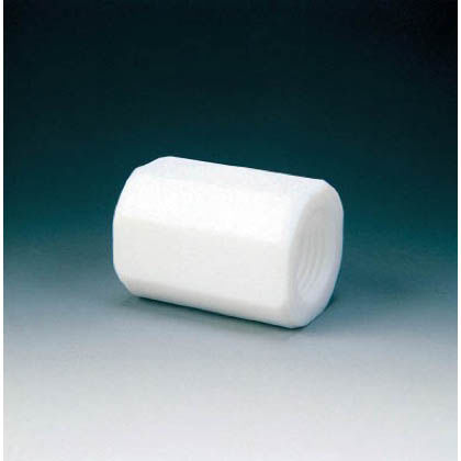 フロンケミカル フッ素樹脂(PTFE)カップリングRC1/4×RC1/4 33 x 19 x 20 mm NR009001