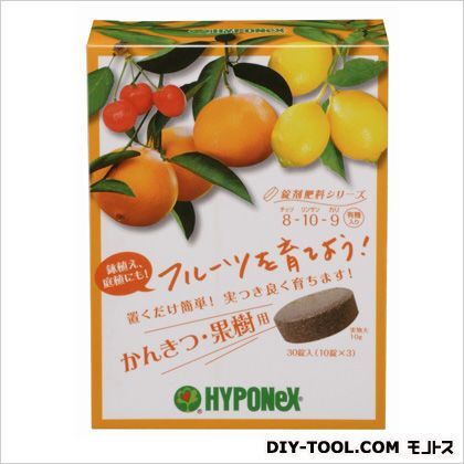ハイポネックス 錠剤肥料かんきつ・果樹用 30錠入.