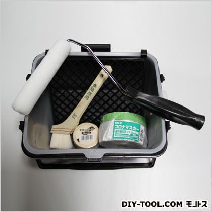 好川産業 多用途に使えるペンキ塗りの道具セット 825594.